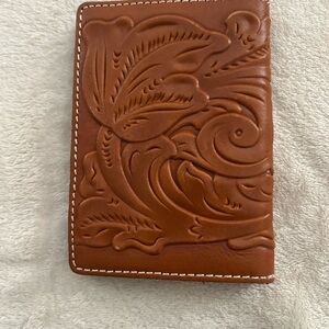Embossed Leather address book